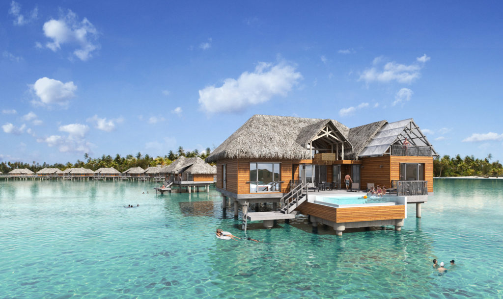 Intercontinental Bora Bora Resort Thalasso Spa Unveils Ten Pool Overwater Villas Hotelier International