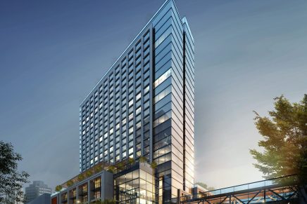 Strategic Property Partners starts building Water Street Tampa with a JW Marriott Hotel