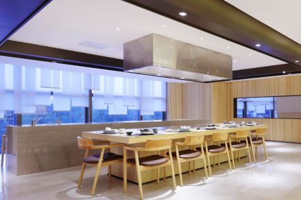 New Japanese Restaurant Kakurega Teppan at Kempinski Hotel Xiamen